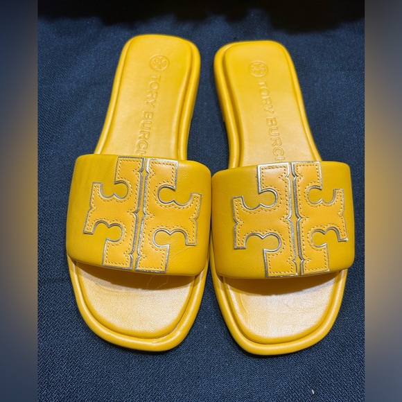 Tory Burch Double T Sport Slide size 6.5 - Picture 3 of 8